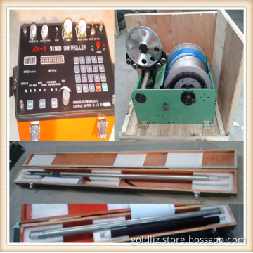 gamma-ray curves gamma-ray test pit logging system